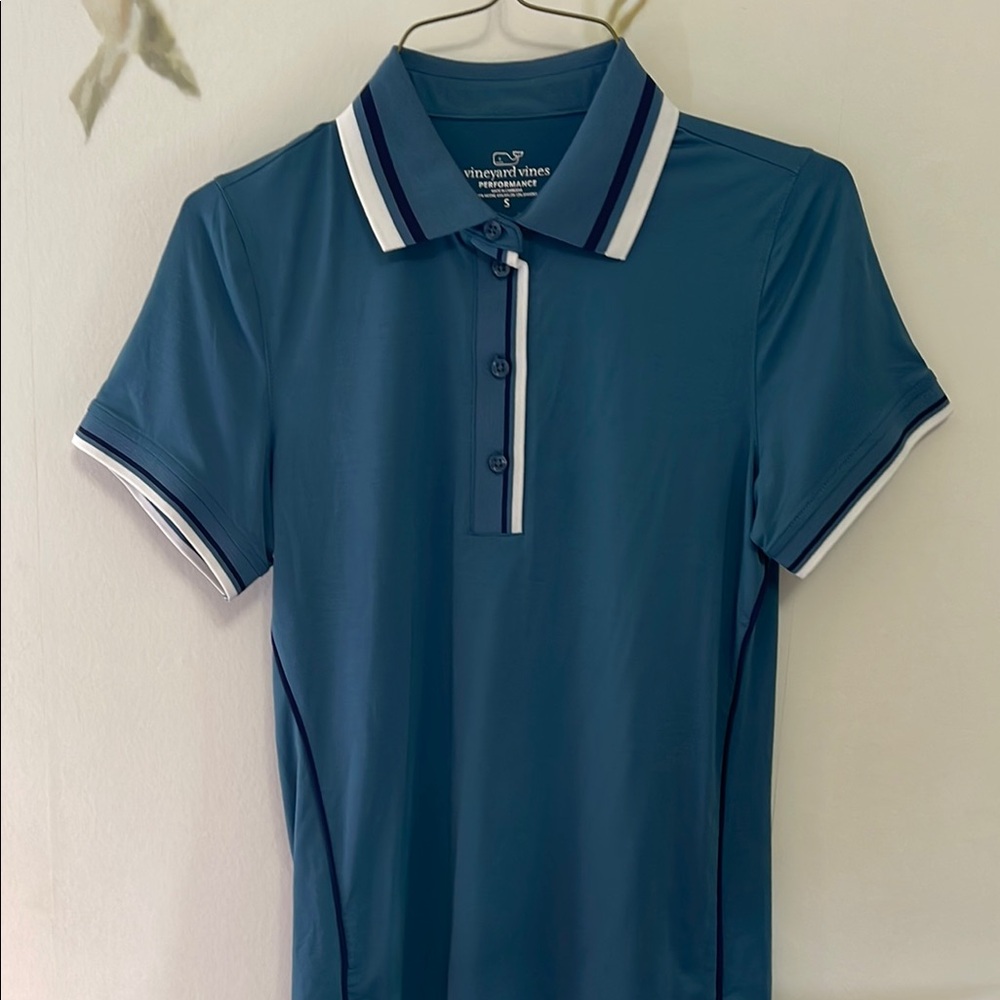 COPY - Vineyard Vines Blue Polo Shirt